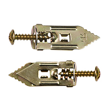 Dybel GOLDEN K/G with screw (TF), gold colour, steel (zinc plated, colored), Mounting for 9-13mm plasterboard,elektro-plast