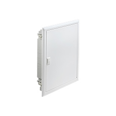 Flush Fit Distribution Board with metal doors RPDM 2x14, N+PE (28), IP40, 1000 VAC, 1500 VDC,elektro-plast