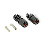 Complete solar connector (male and female) MC4 ZS 1500V 4-6mm²