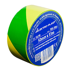  - Self-Adhesive Warning Tape TOS-5zz, 5cm x 33m, yellow-green