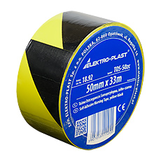  - Self-Adhesive Warning Tape TOS-5zc, 5cm x 33m, yellow-black