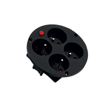  - GDP - Extension cord socket 4x220V+thermal switch