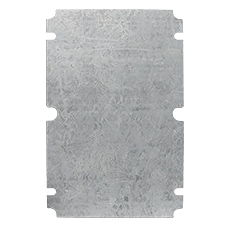 Surface hermetic PH - Assembly Plate (for PH, OH Boxes) - galvanized steel, 213mm x 331mm