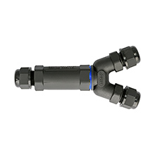  - Cable Connector Tee SPNTY 525 5x2.5, 250V, 16A, IP68