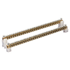  - Listwa ze złączem z zaciskami śrubowymi LZS 32, 2 x (32 x 10mm²), 238mm