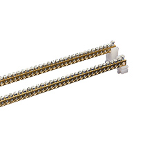 Listwy ze złączem LZS - Listwa ze złączem z zaciskami śrubowymi LZS 52, 2 x (52 x 10mm²), 375mm