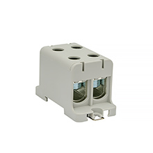  - Connector WLZ35/2x95/s, Al/Cu, to TH35, color: gray, Cu245A Al220A
