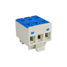  - Connector WLZ35/3x16/n, color: blue