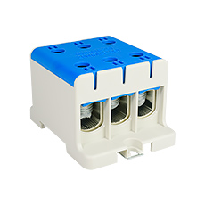  - Connector WLZ35/3x95/n, color: blue, TH35