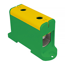  - Connector WLZ35P/240/z, Al/Cu, to TH35, color: yellow-green, Cu425A Al380A