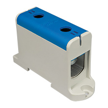  - Connector WLZ35P/150/n Al/Cu, to TH35, color: blue, Cu320A Al290A