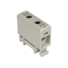  - WLZ35P/35/s Connector Al/Cu. to TH35 rail, to flat surfaces, gray colour, Cu135A Al120A