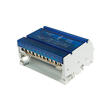  - Blok Rozdzielczy BRZ-4X11, na szynę TH35 lub do pow. płaskich, uchylna klapka, 125A