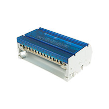  - Blok Rozdzielczy BRZ-4X15, na szynę TH35 lub do pow. płaskich, uchylna klapka, 125A