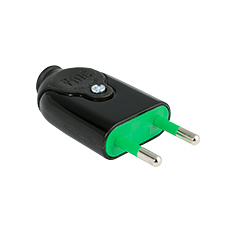  - Flat plug black FWC