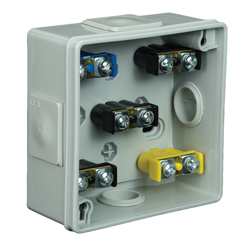  - Installation Box VP-21 With terminals, 2-screw Lid, IP55