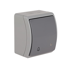  - Single Push Button - Bell With Illumination VW-5L, screwless terminals, IP44