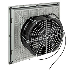  - Fan filter WEF13, 253x253mm, IP54/I, 64W, color: gray