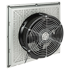  - Fan filter WEF16, 320x320mm, IP54/I, 95W, color: gray