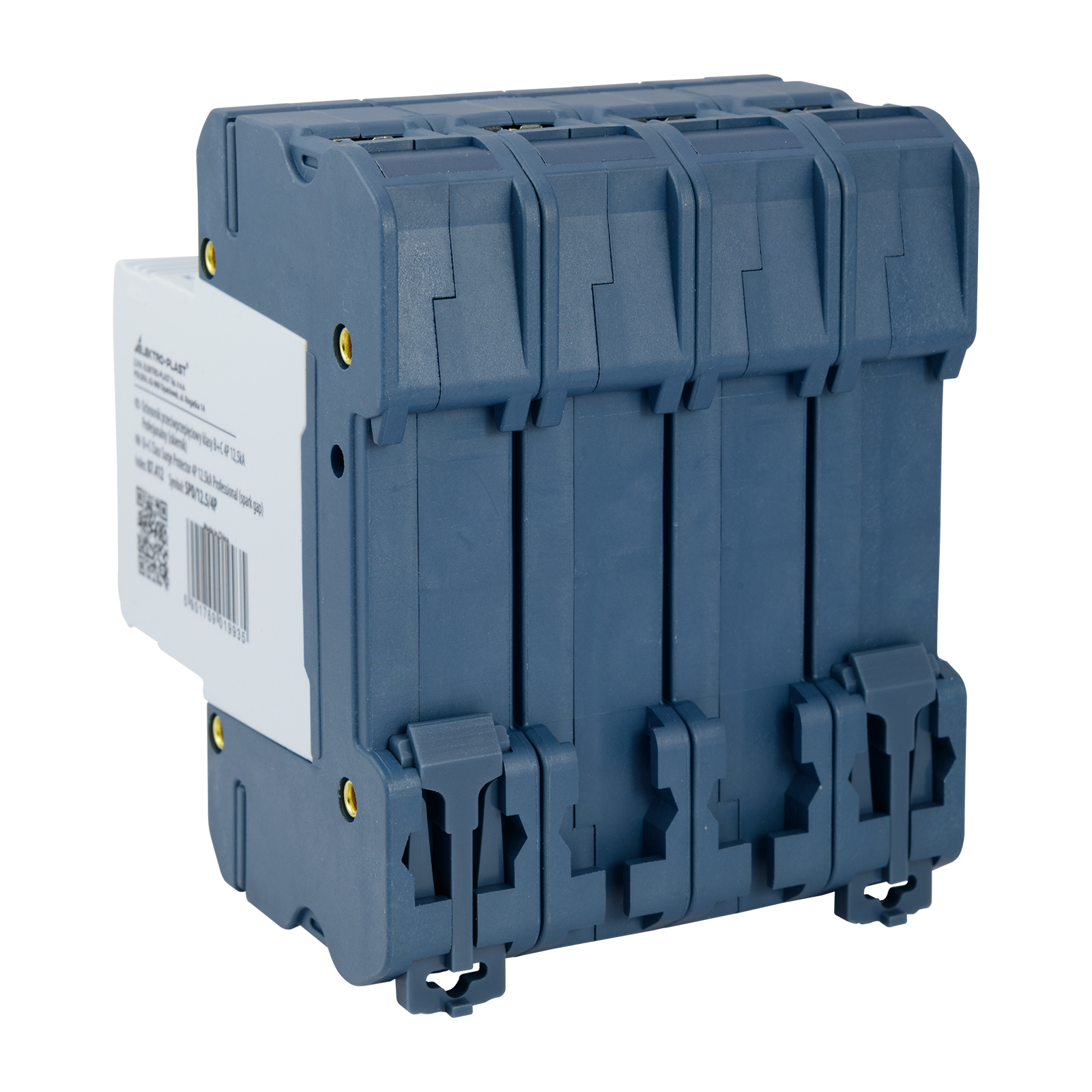 B+C Class Surge Protector 4P 12,5kA Professional (spark gap) SPD/12.5/4P, elektro-plast, elektroplast, producent