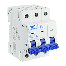  - Overcurrent Circuit Breaker, 6kA, B, 3-pole, 20A OCB/B20/3P