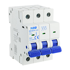  - Overcurrent Circuit Breaker, 6kA, C, 3-pole, 20A OCB/C20/3P