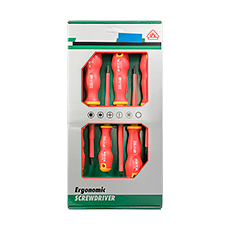 Narzędzia - Komplet wkrętaków 1000V 6 elem.