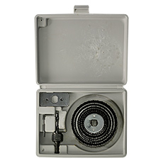 Narzędzia - Otwornica do drewna, komplet 8 elementów