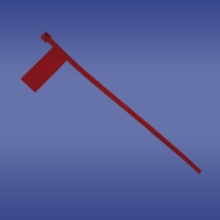  - Identification cable tie OICT 90x380 red