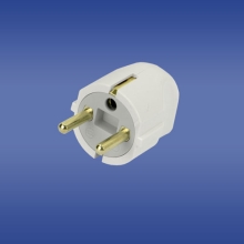  - Universal white plug FWKB
