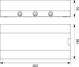 Surface distribution board SRn-18/B (N+PE)