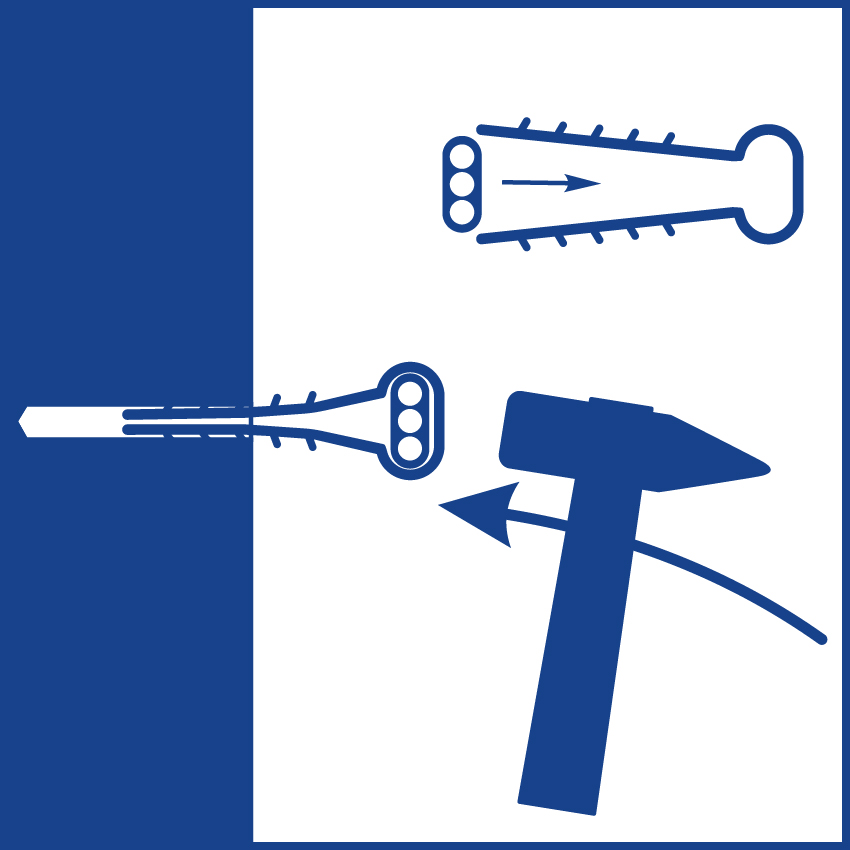Uchwyt szybkiego montażu płaski USMP-3N, 2x2,5mm Uchwyt szybkiego montażu płaski USMP-3N, 2x2,5mm,elektro-plast