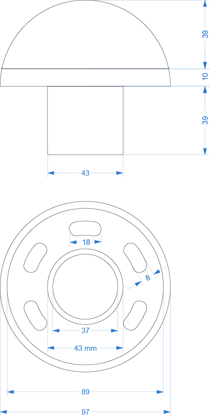 Mast plug GSO Mast plug GSO,elektro-plast