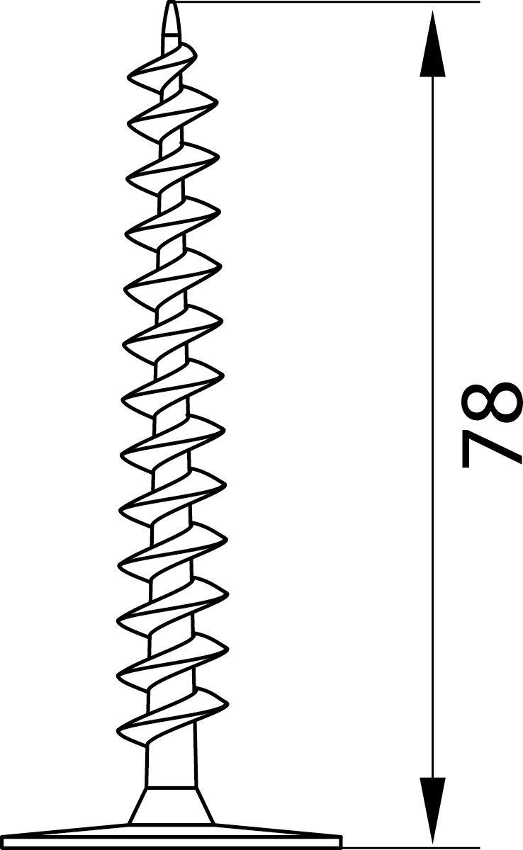KWM 80 - Thermal Insulation Fixing Plug , with key KWM 80 - Thermal Insulation Fixing Plug , with key,elektro-plast