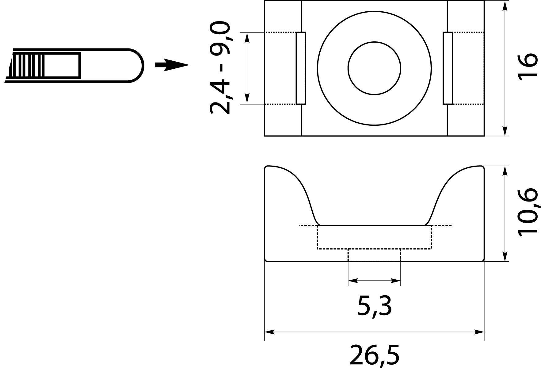 Screwed mainframe PMP-10-5-UV-100 Screwed mainframe PMP-10-5-UV-100,elektro-plast