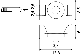 Screwed mainframe PMP-03-3-100