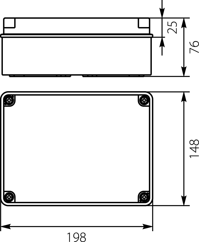 Hermetic Box PH-3A.4, with membrane glands, IP65 Hermetic Box PH-3A.4, with membrane glands, IP65,elektro-plast