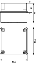 Hermetic casing OH-1B.1 