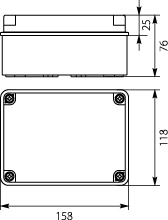Hermetic casing OH-2A.1 