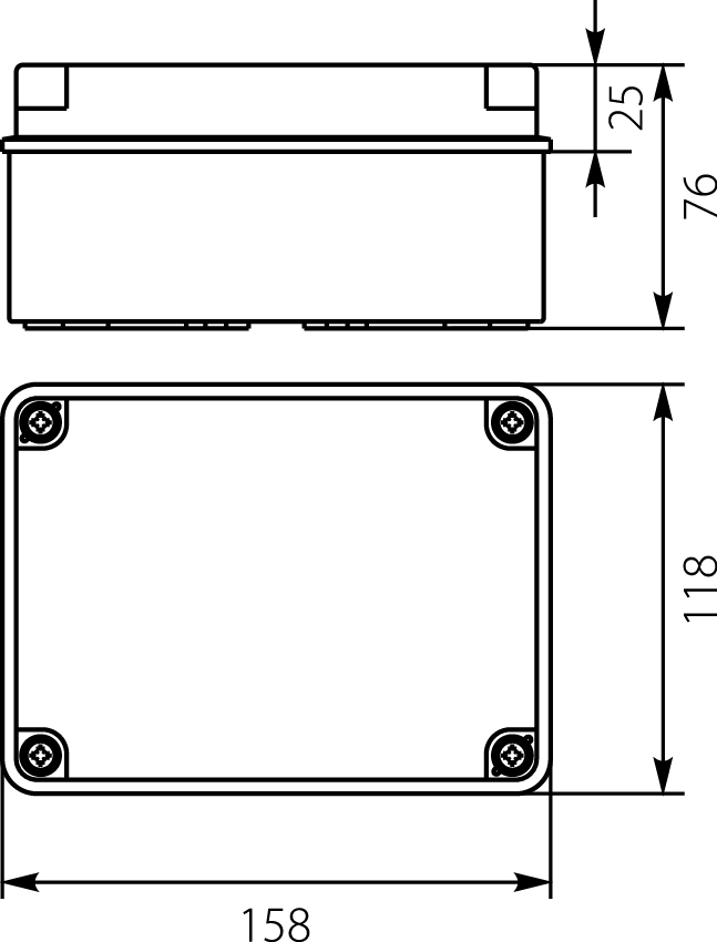 Hermetic casing OH-2A.3 Hermetic casing OH-2A.3,elektro-plast