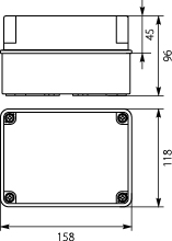 Hermetic casing OH-2B.2