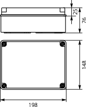 Hermetic casing OH-3A.1 