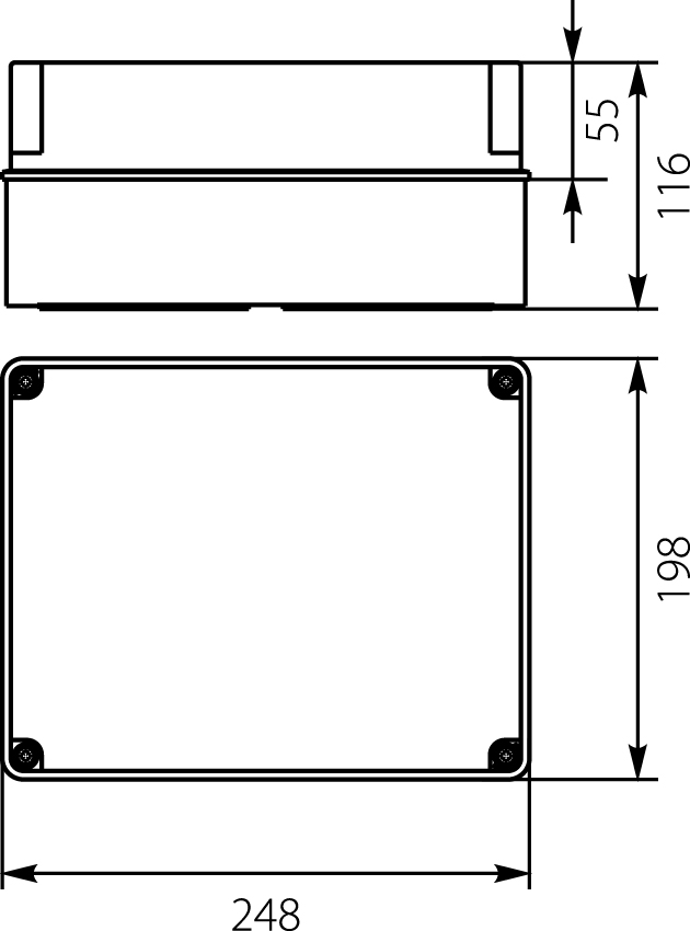 Hermetic casing OH-4B.3 Hermetic casing OH-4B.3,elektro-plast