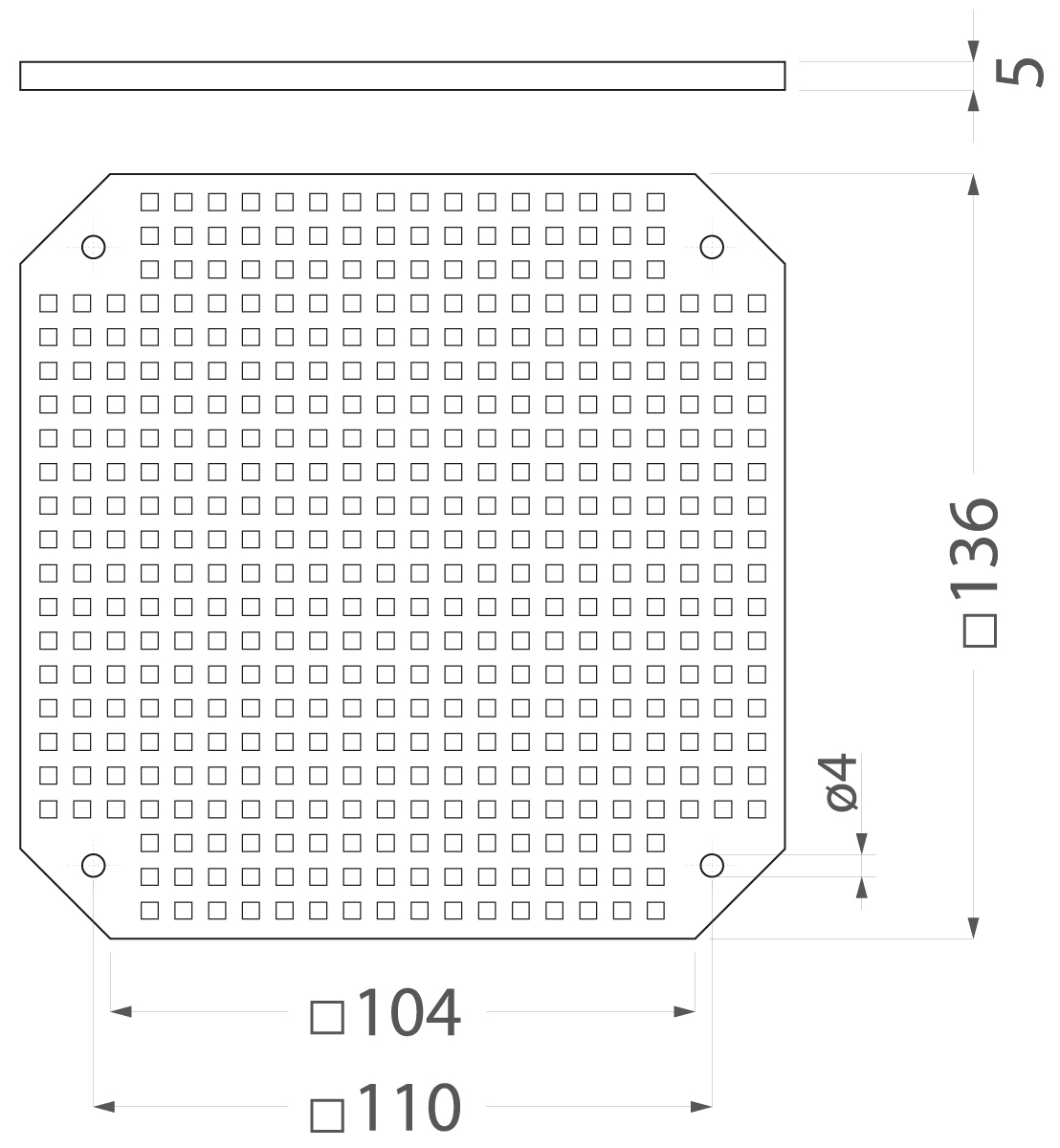 Mounting Plate PM160, perforated, for Ppt-EH160 and PPt-EH161 boxes, color: gray Mounting Plate PM160, perforated, for Ppt-EH160 and PPt-EH161 boxes, color: gray,elektro-plast