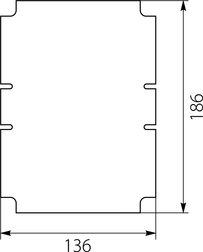 Metal assembly plates PM 3 Metal assembly plates PM 3,elektro-plast