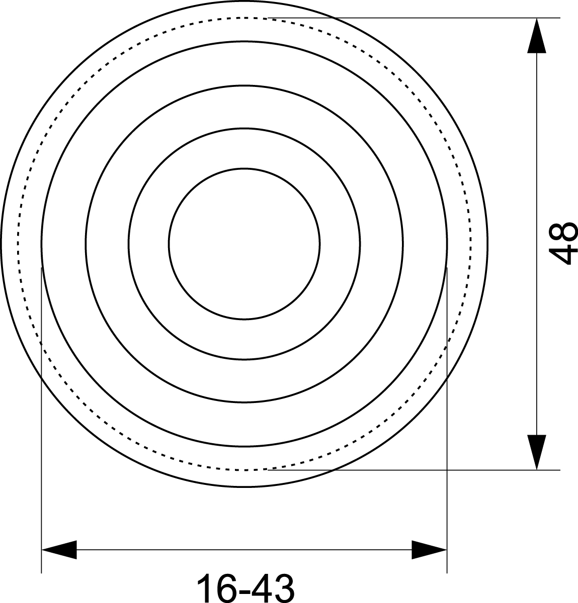 Dławik Izolacyjny Elastyczny PE-43, IP55 Dławik Izolacyjny Elastyczny PE-43, IP55,elektro-plast