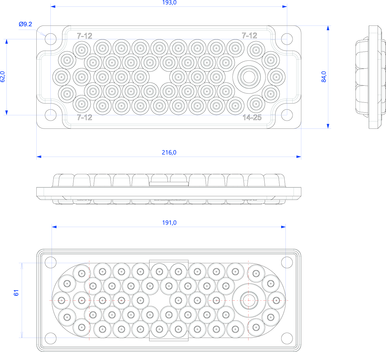 Multigates P-MB-50 Multigates P-MB-50,elektro-plast