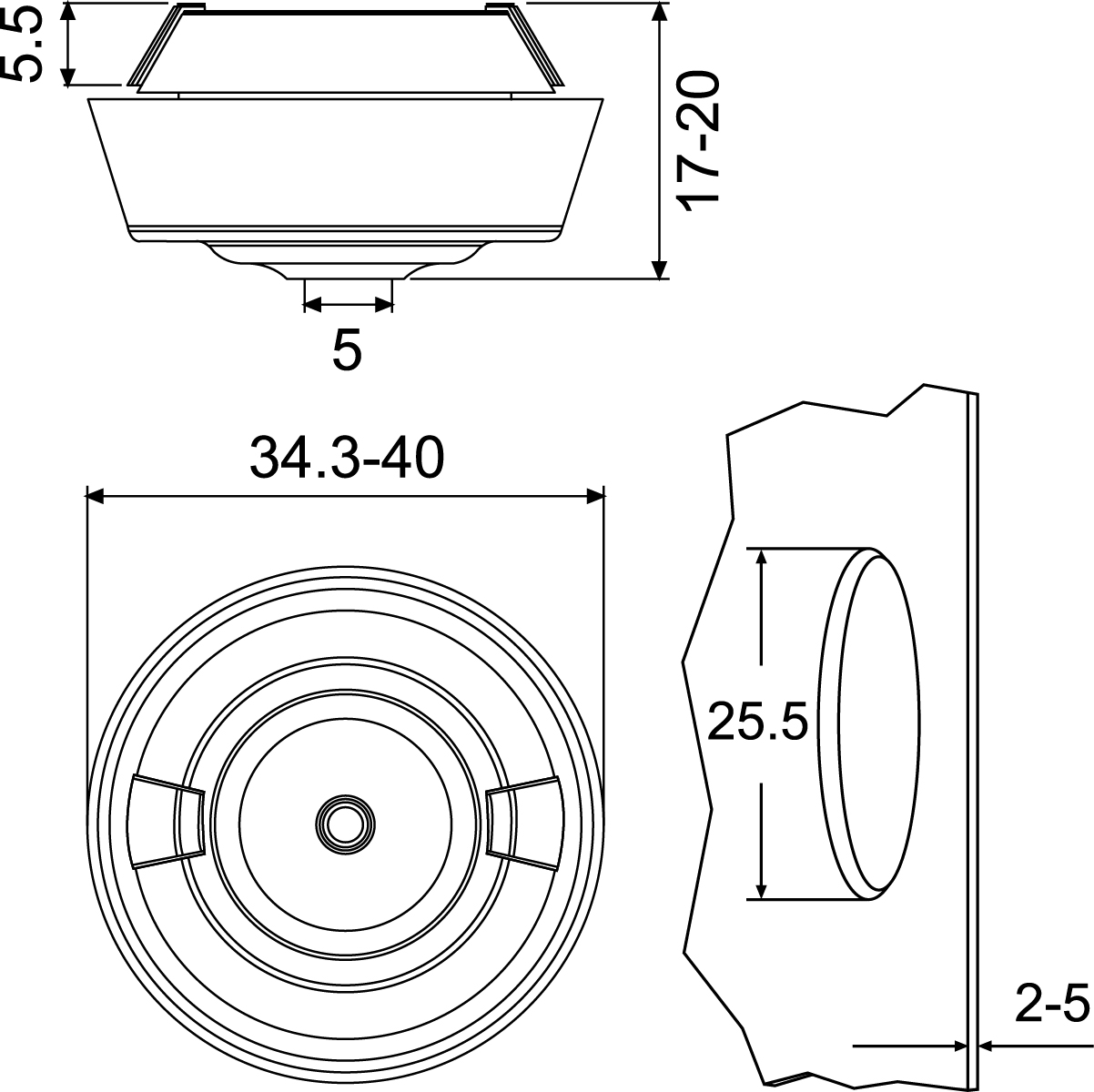 Two-component multigate TKS KLIK M25 S, IP67 Two-component multigate TKS KLIK M25 S, IP67,elektro-plast
