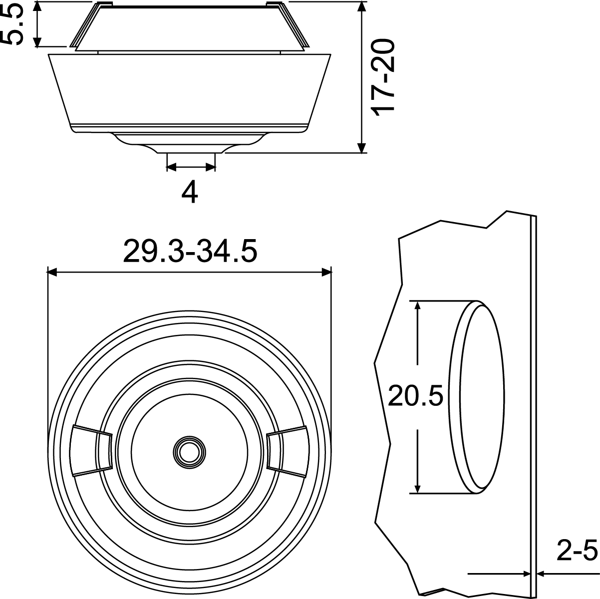 Two-component multigate TKS KLIK M20 B, IP67 Two-component multigate TKS KLIK M20 B, IP67,elektro-plast