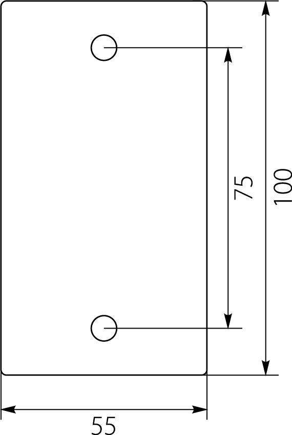 Cable fixing clamp KO54, black Cable fixing clamp KO54, black,elektro-plast